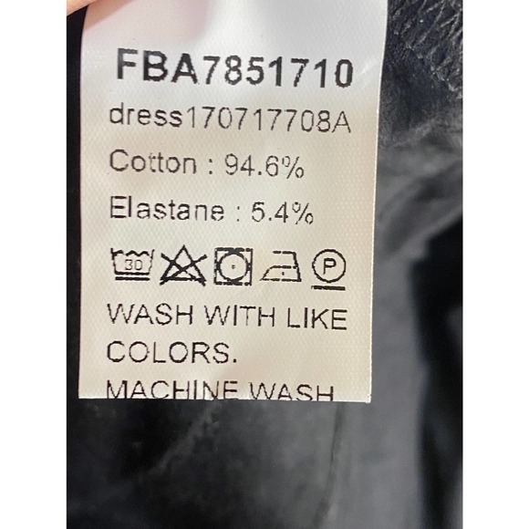 Cocktail Dress Modern Black size L - Picture 9 of 9